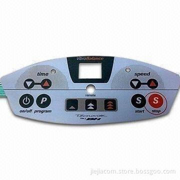 Tactile Membrane Keypad Panel, Made of PET and PC Materials